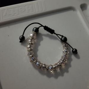 Crystal Toggle  Bracelet